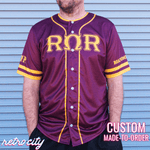roar omega roar ror monsters fraternity baseball jersey