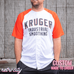 seinfeld improv 'kruger industrial smoothing' george costanza baseball jersey