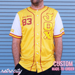 jaws theta chi jox monsters fraternity baseball jersey