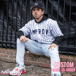 jerry seinfeld improv custom baseball jersey