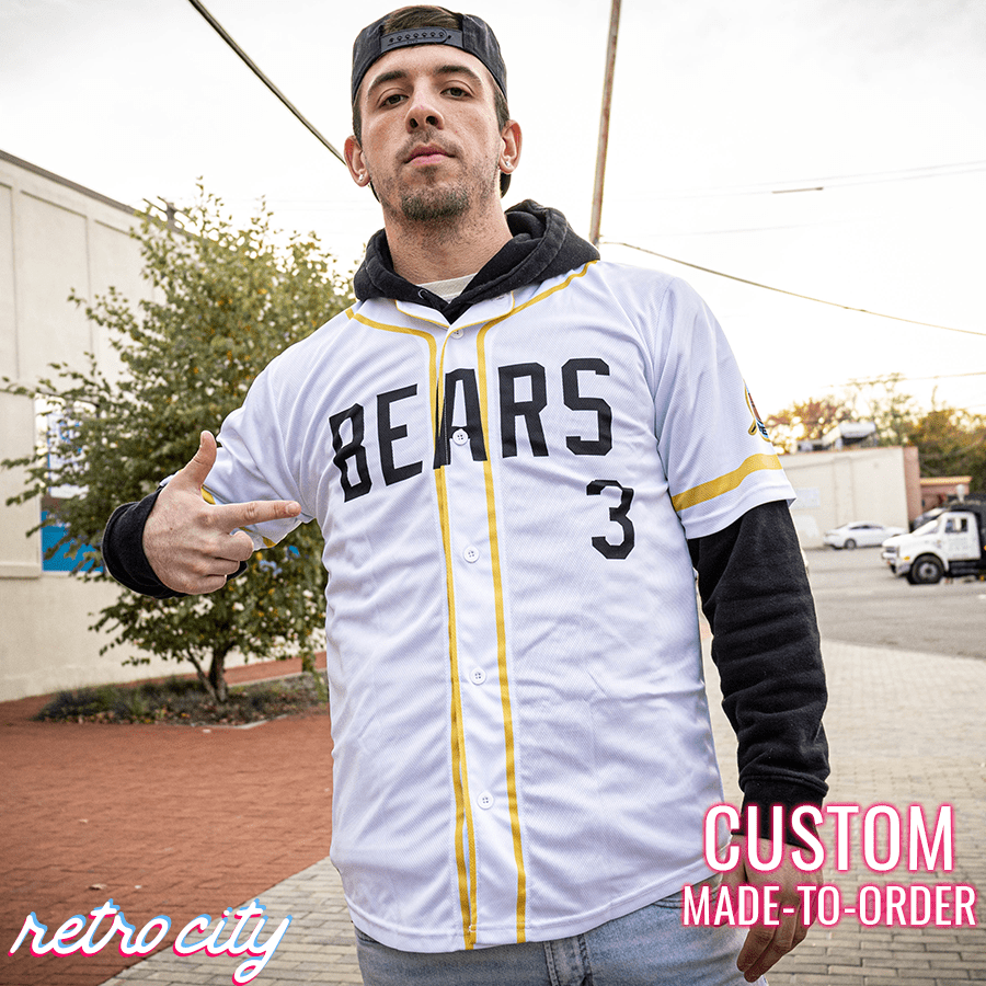 Bad News Bears Custom Baseball Jersey – Retro City Threads
