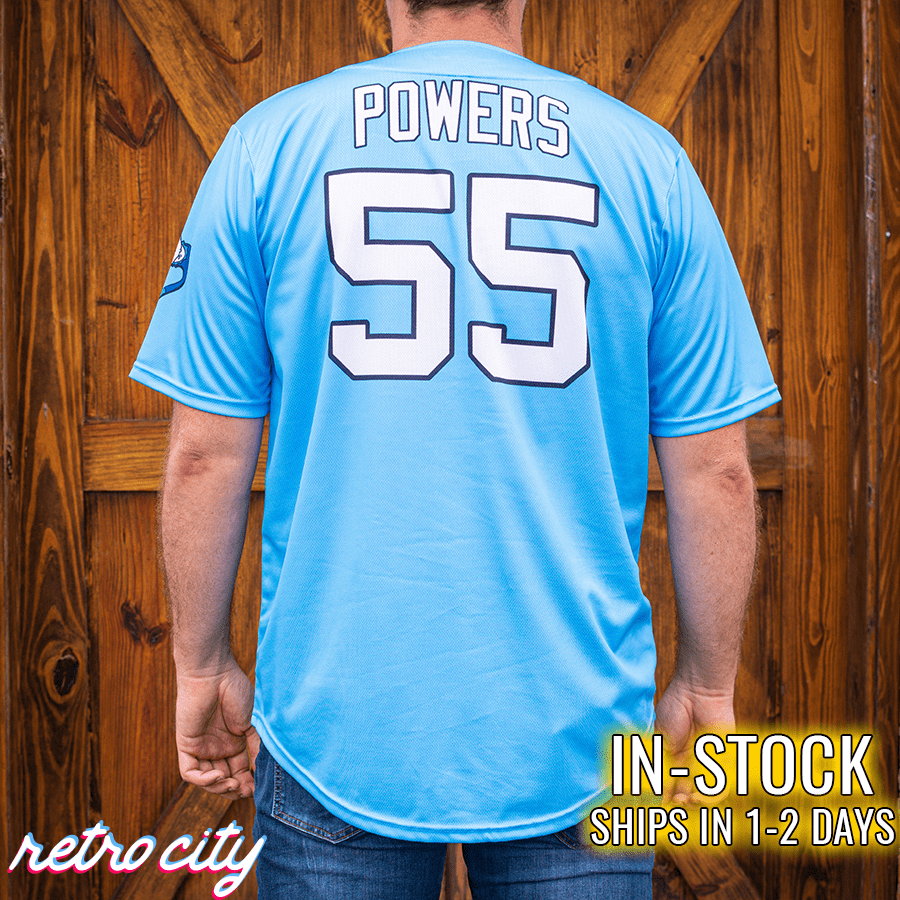 myrtle beach mermen kenny powers baseball jersey *in-stock*