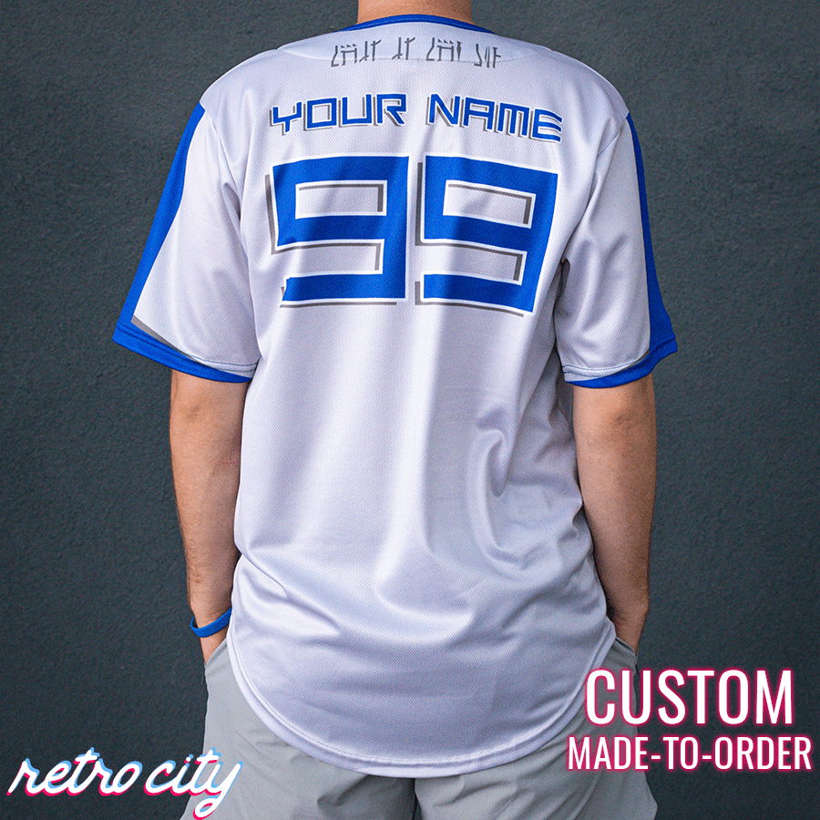 bounty hunters jango fett full-button baseball fan jersey