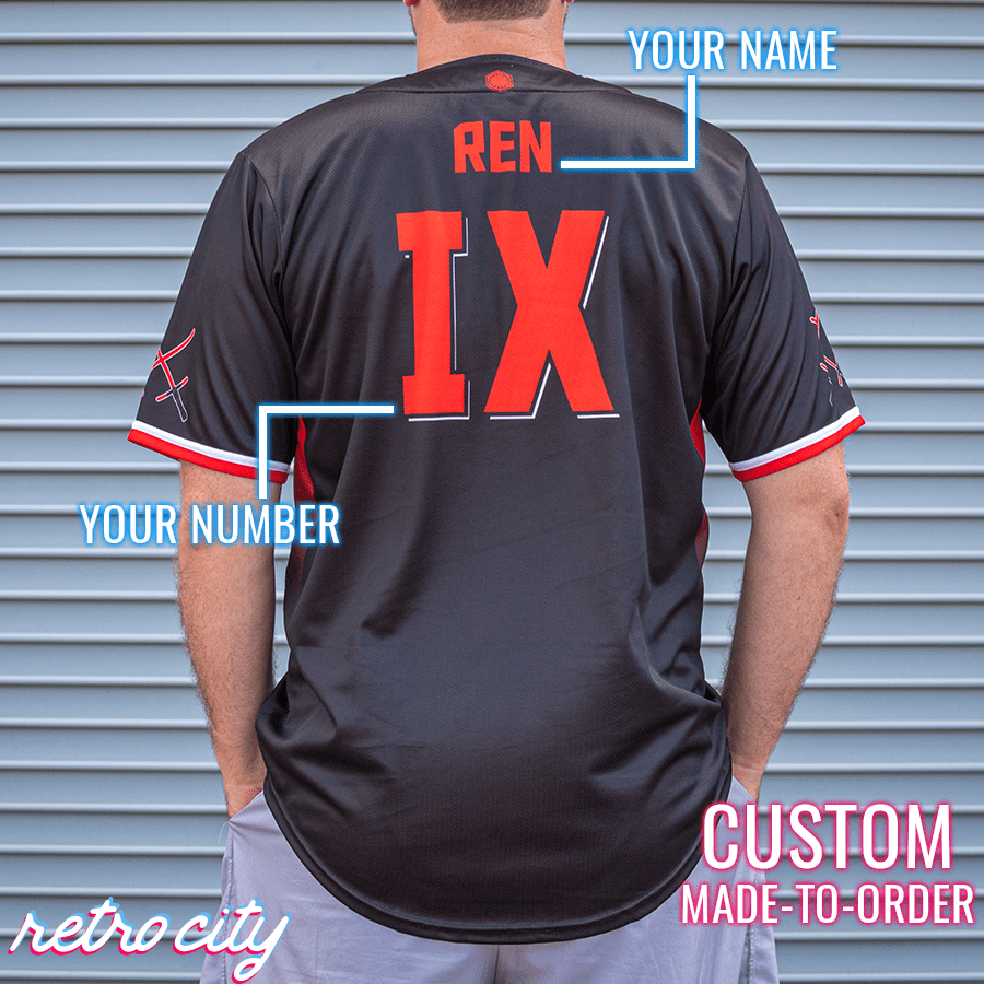 dark side first order full-button baseball fan jersey