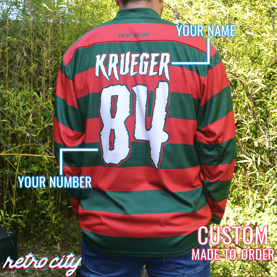 elm street sweet dreams custom hockey jersey