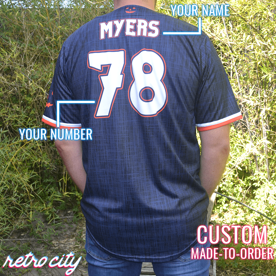 haddonfield halloween custom baseball jersey