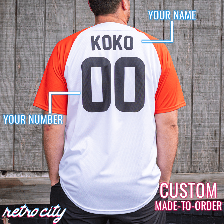 seinfeld improv 'kruger industrial smoothing' george costanza baseball jersey