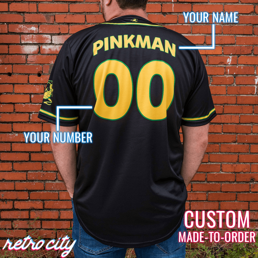 vamonos pest jessie pinkman full-button baseball jersey