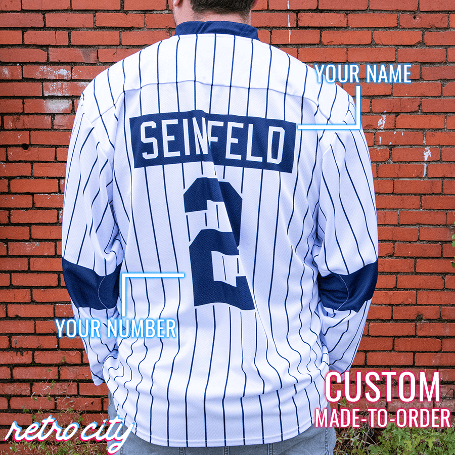 Seinfeld jersey, improv jersey, seinfeld hockey jersey ,custom hockey jersey