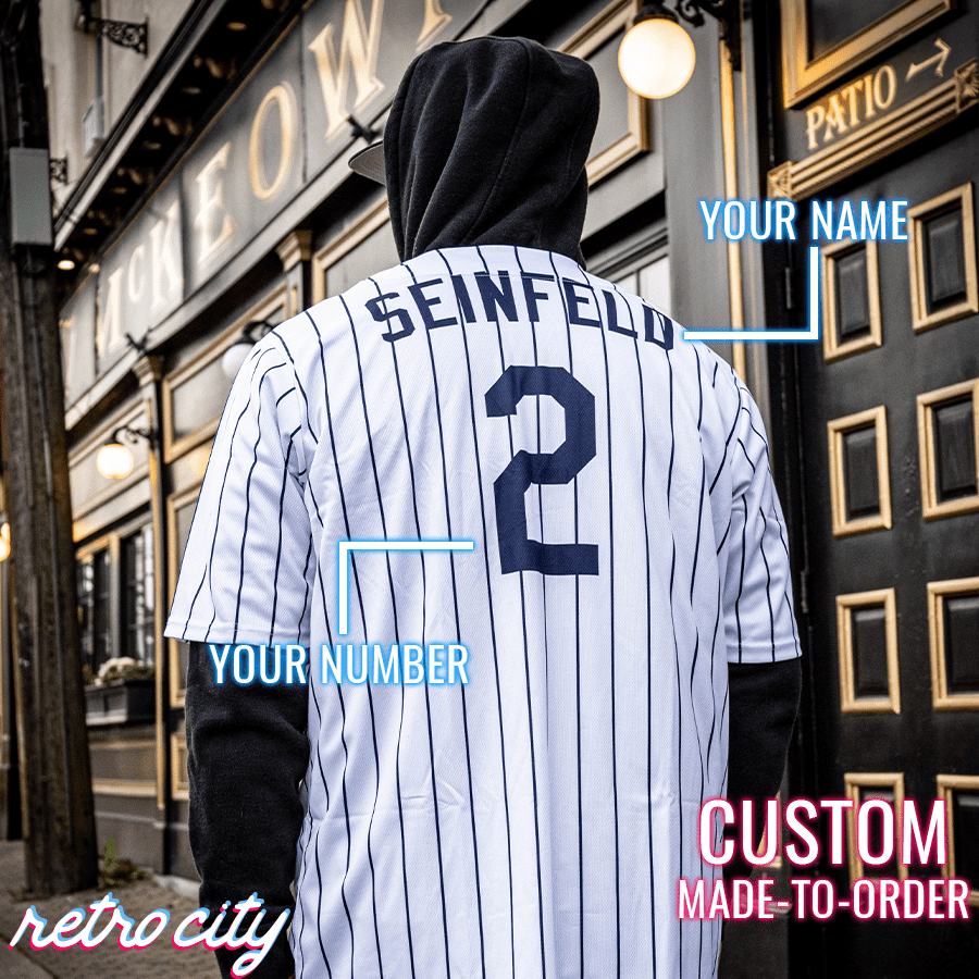 jerry seinfeld improv custom baseball jersey