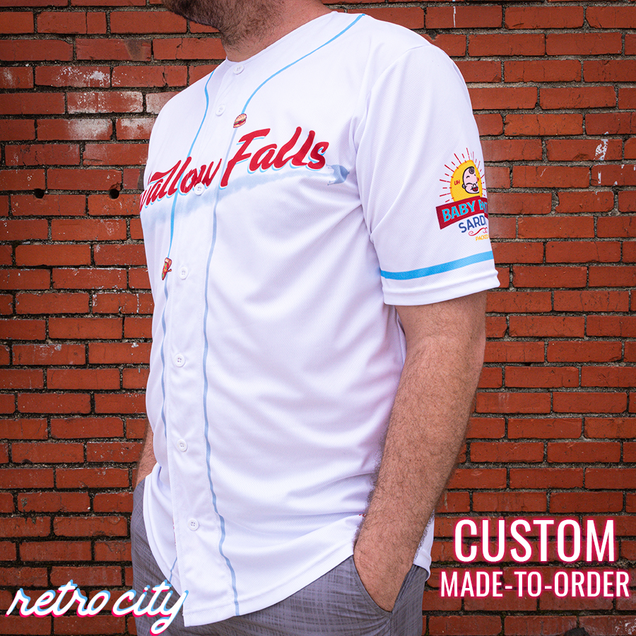 swallow falls, cloudy with a chance of meatballs , disney jersey