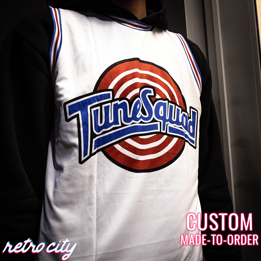 tune squad 'space jam' michael jordan custom basketball jersey