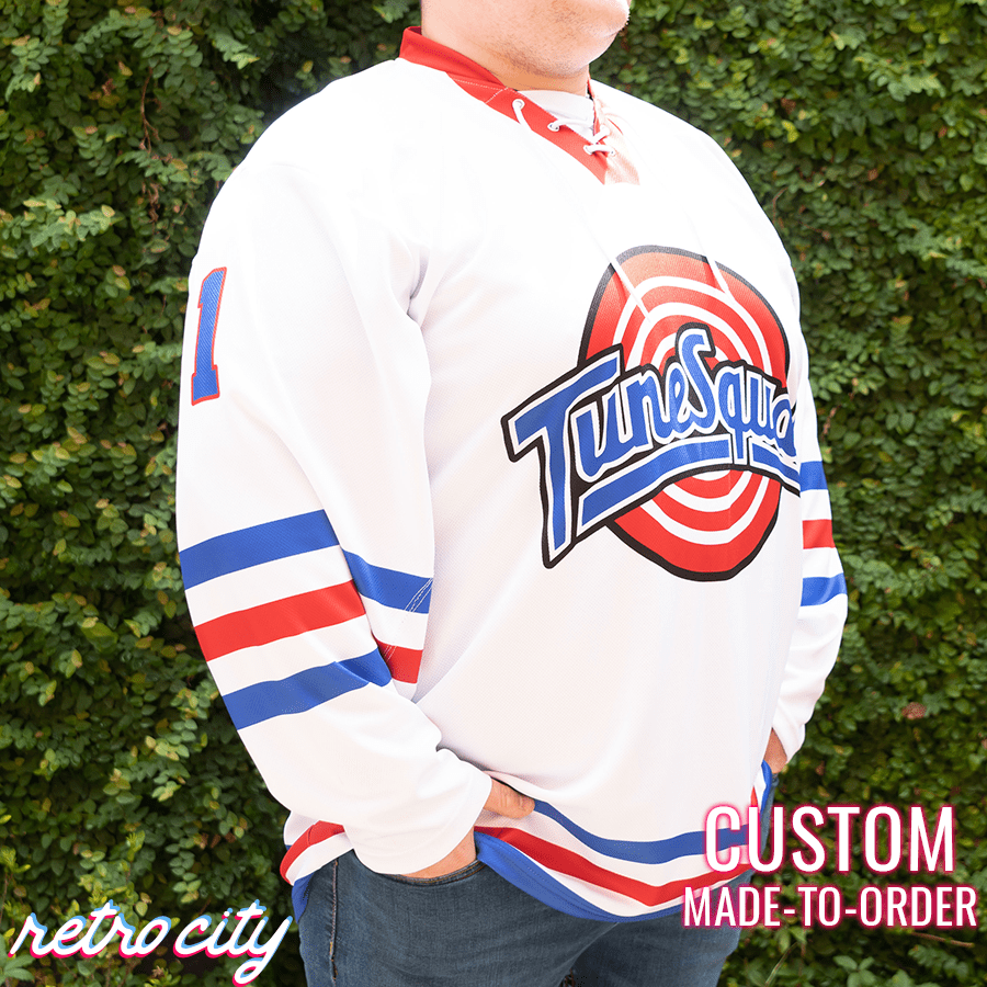 space jam tune squad bill murray custom hockey jersey