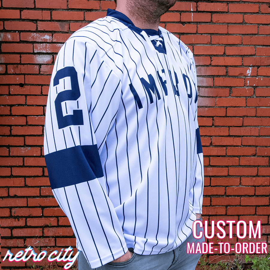 Seinfeld hockey jersey, improv jersey, seinfeld improve jersey