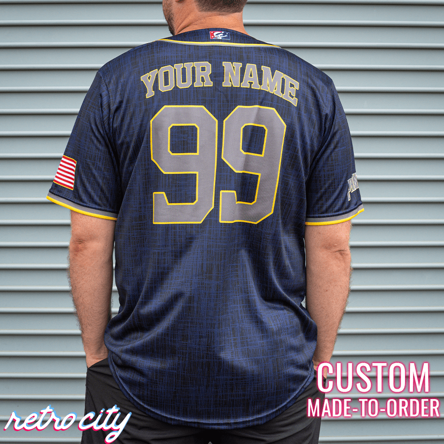 phantoms retro league custom baseball jersey (away)