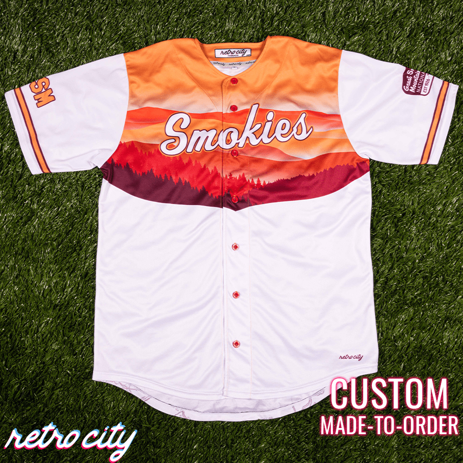 smokies jersey, great smoky mountain national park, tennessee jersey