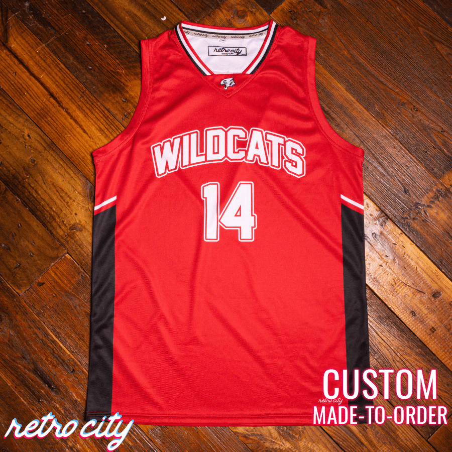 wildcats jersey, high school musical jersey