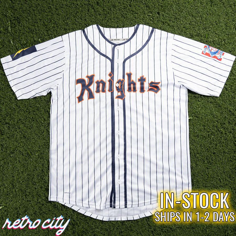 new york knights 'the natural' vintage baseball jersey *in-stock*