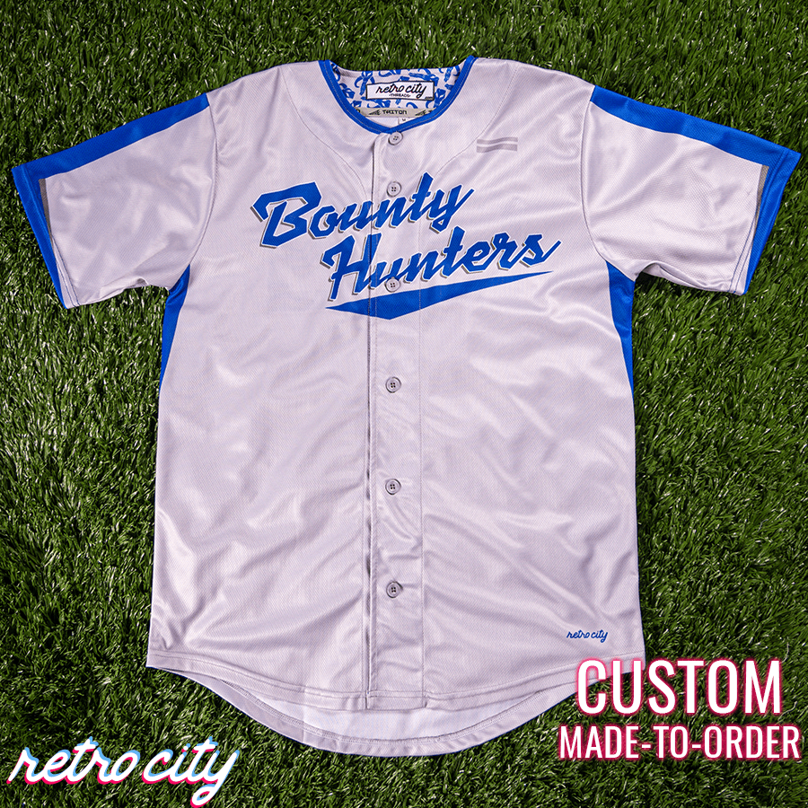 bounty hunters jango fett full-button baseball fan jersey