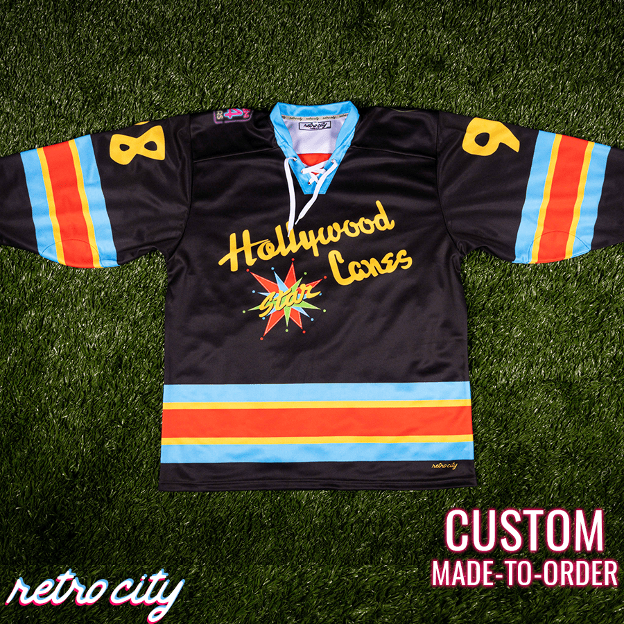 hollywood lanes, big lebowski, hockey jersey