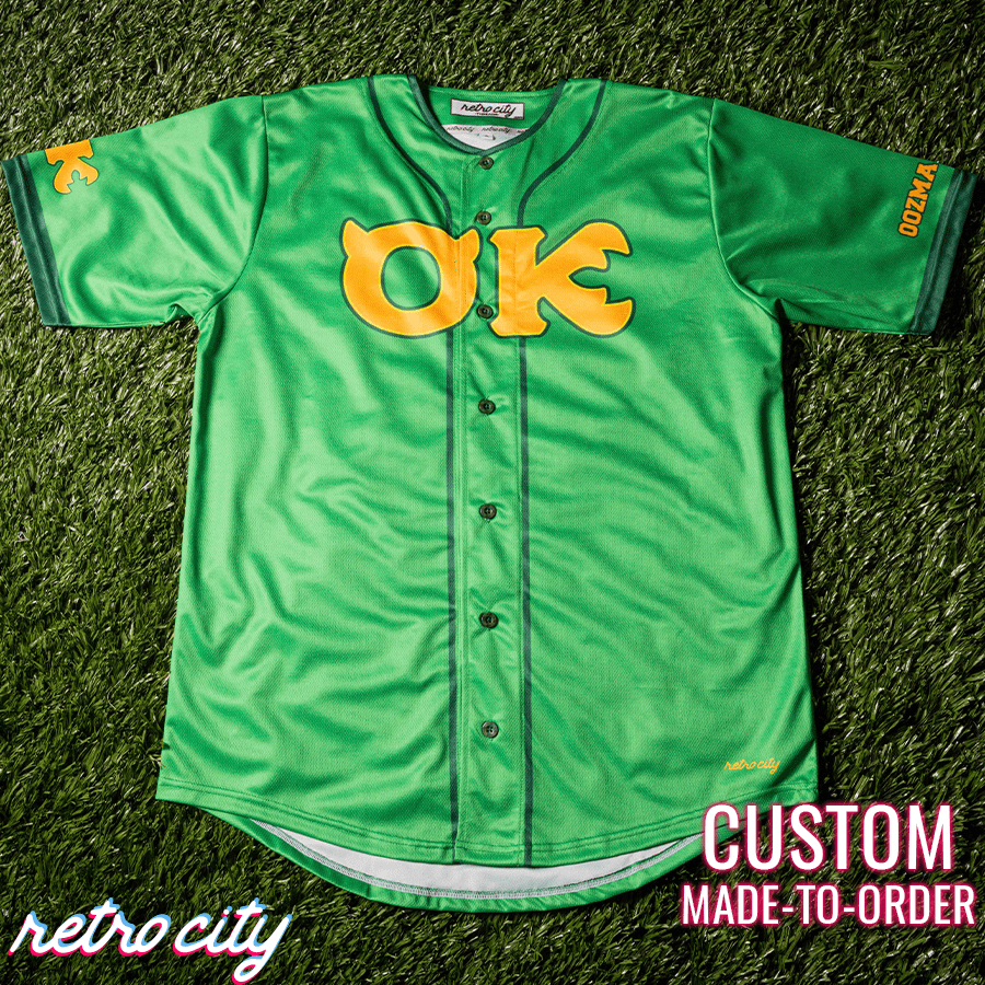 oozma kappa ok monsters fraternity baseball jersey