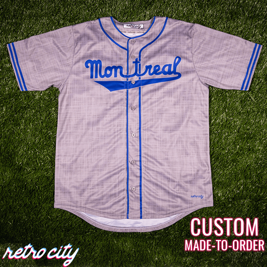 Montreal Royals Jackie Robinson Vintage Baseball Jersey