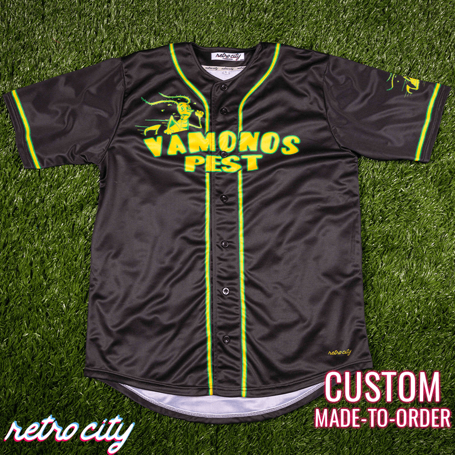 vamonos pest jessie pinkman full-button baseball jersey