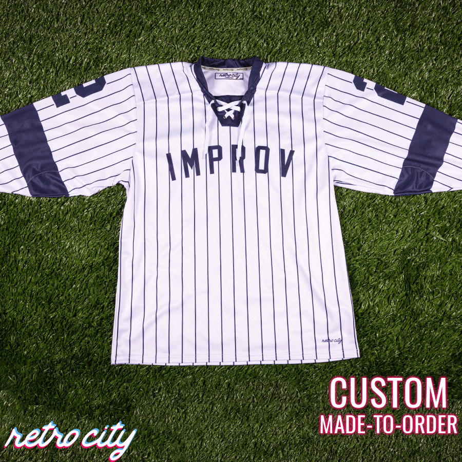 Improv hockey jersey, seinfeld jersey, Seinfeld hockey jersey