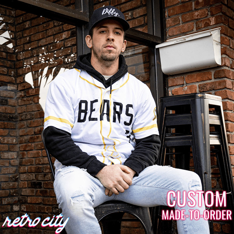 bad news bears custom baseball jersey, chicos bail bonds shirt, bad news bears jersey