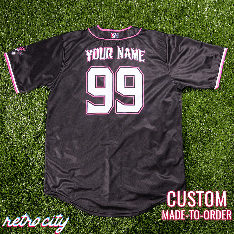 barrio boys retro league custom baseball jersey (away)