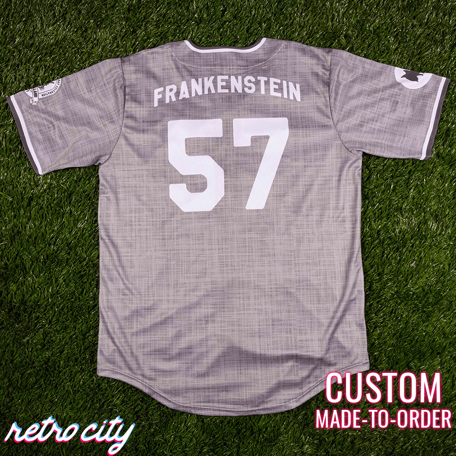 Frankenstein jersey, frankenweenie jersey, new holland jersey