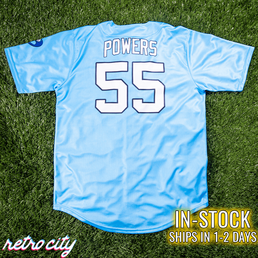 myrtle beach mermen kenny powers baseball jersey *in-stock*