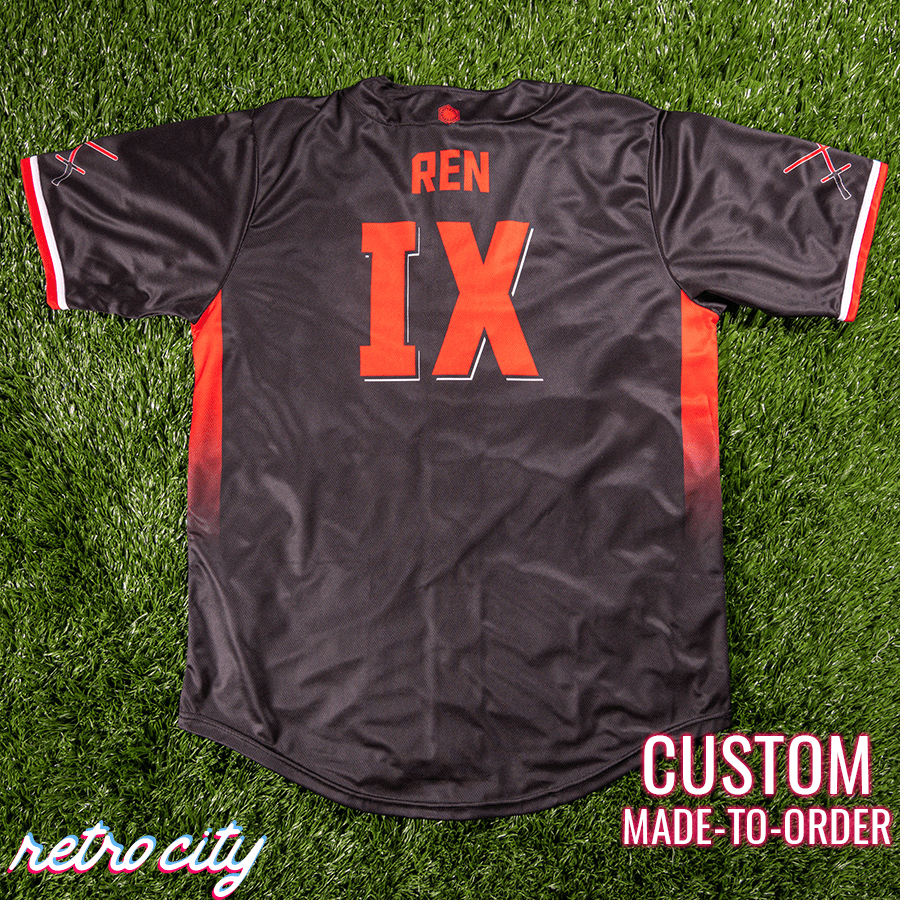 dark side first order full-button baseball fan jersey