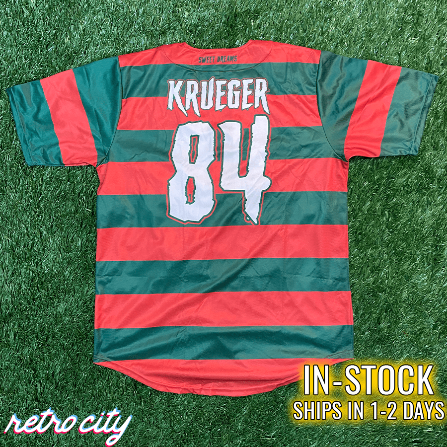 Elm Street Sweet Dreams Custom Baseball Jersey *IN-STOCK*