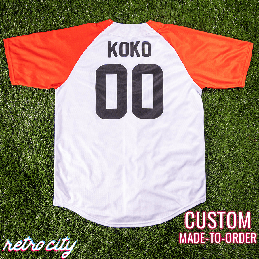 seinfeld improv 'kruger industrial smoothing' george costanza baseball jersey