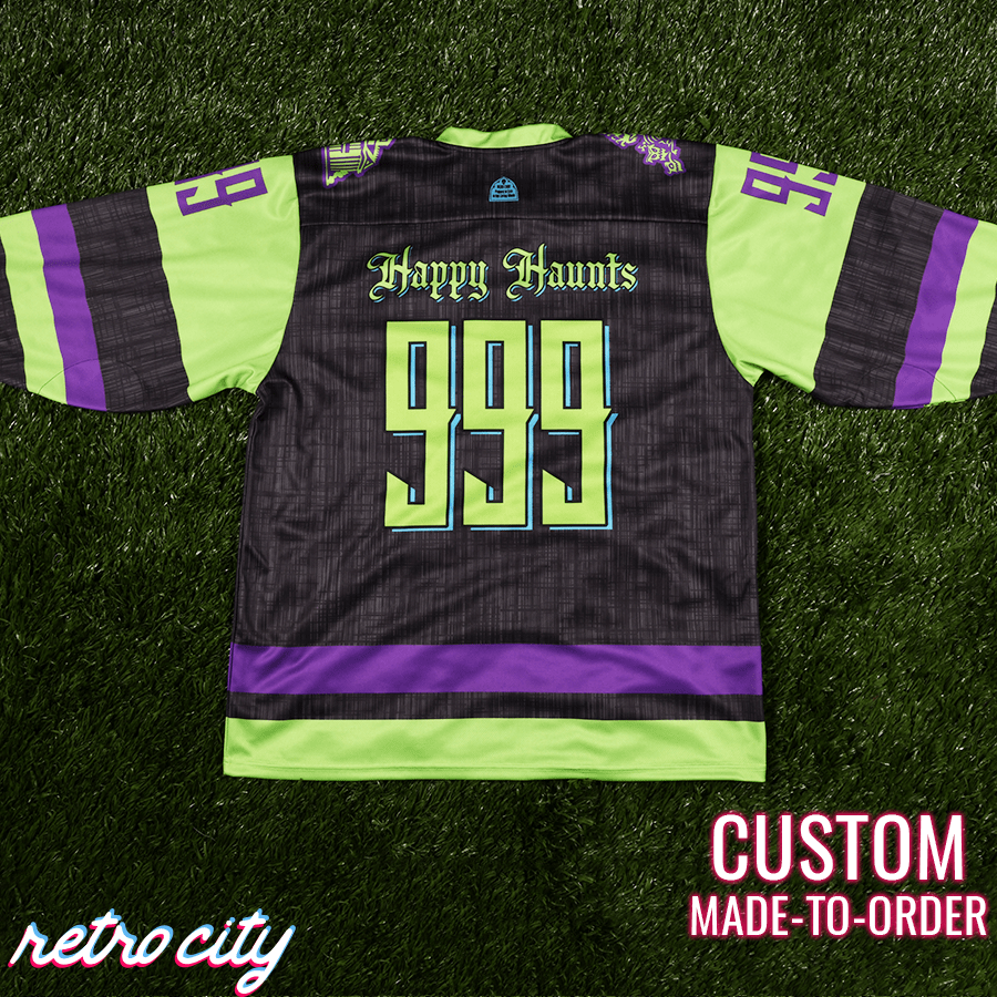 Happy Haunts, hockey jersey, disney spirit jersey, custom jerseys