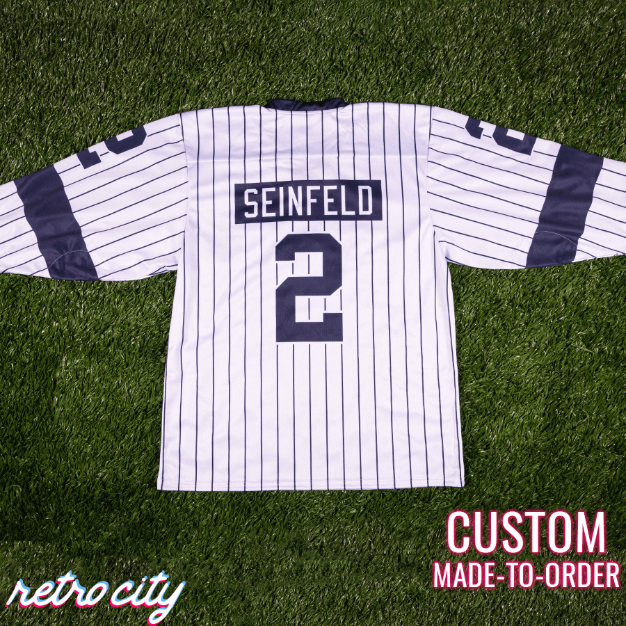 Custom hockey jersey, seinfeld hockey jersey, seinfeld improv jersey