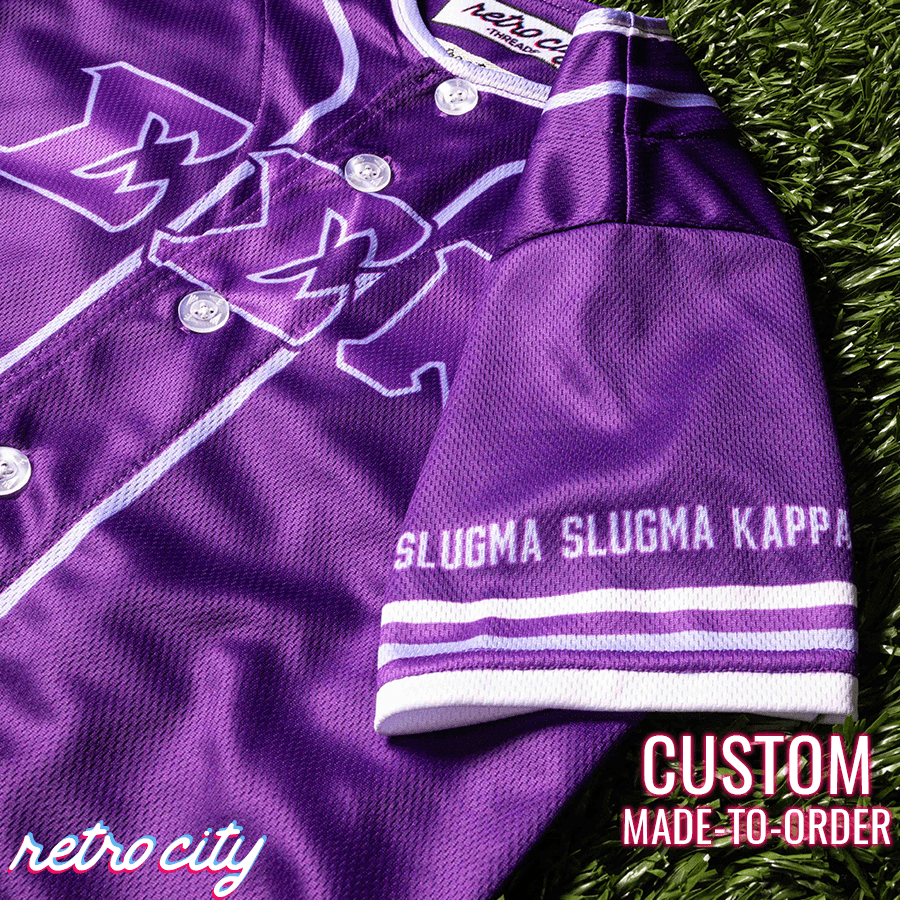 slugma slugma kappa eek monsters sorority baseball jersey
