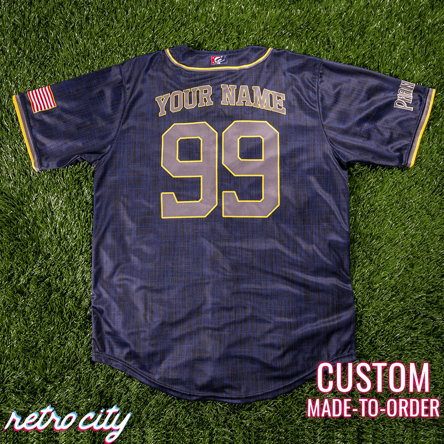 phantoms retro league custom baseball jersey (away)