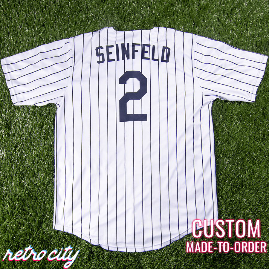 jerry seinfeld improv custom baseball jersey