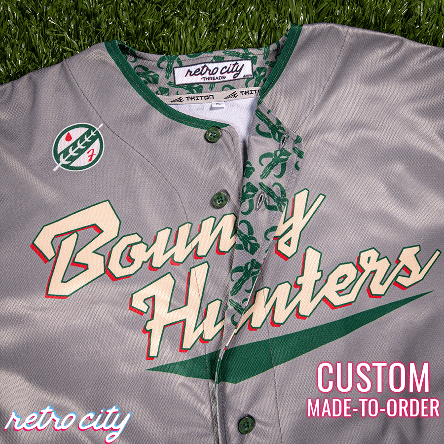 bounty hunters boba fett full-button baseball fan jersey