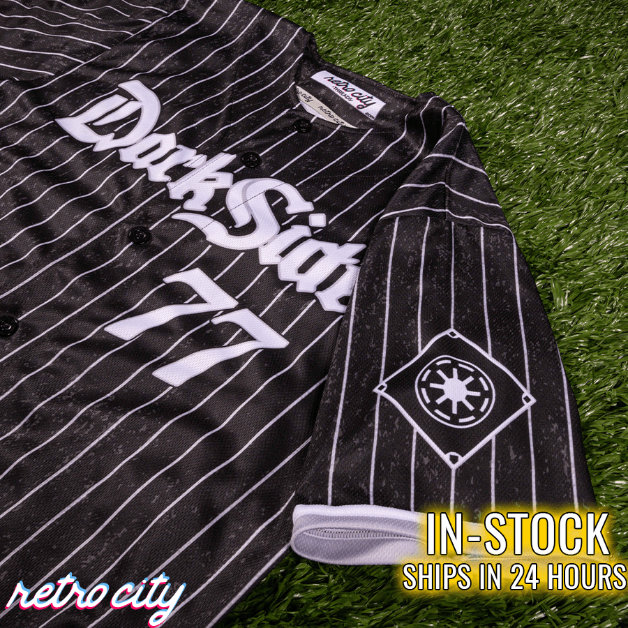 Dark Side Empire Full-Button Baseball Jersey *IN-STOCK*
