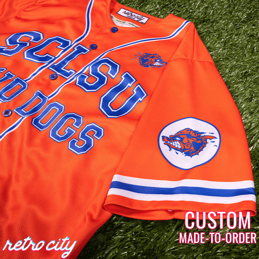 sclsu mud dogs bobby boucher custom baseball jersey