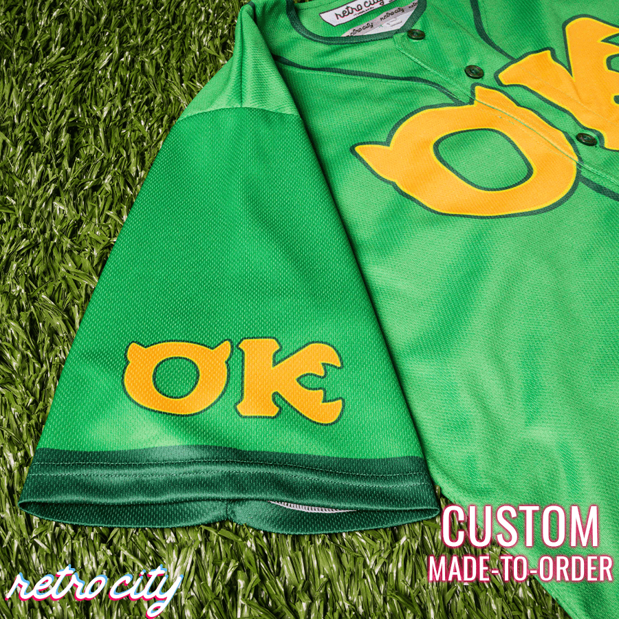 oozma kappa ok monsters fraternity baseball jersey