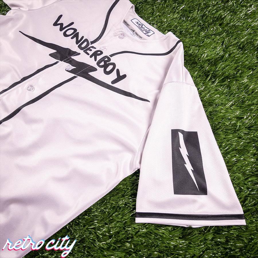 wonderboy 'the natural' new york knights baseball jersey *in-stock*