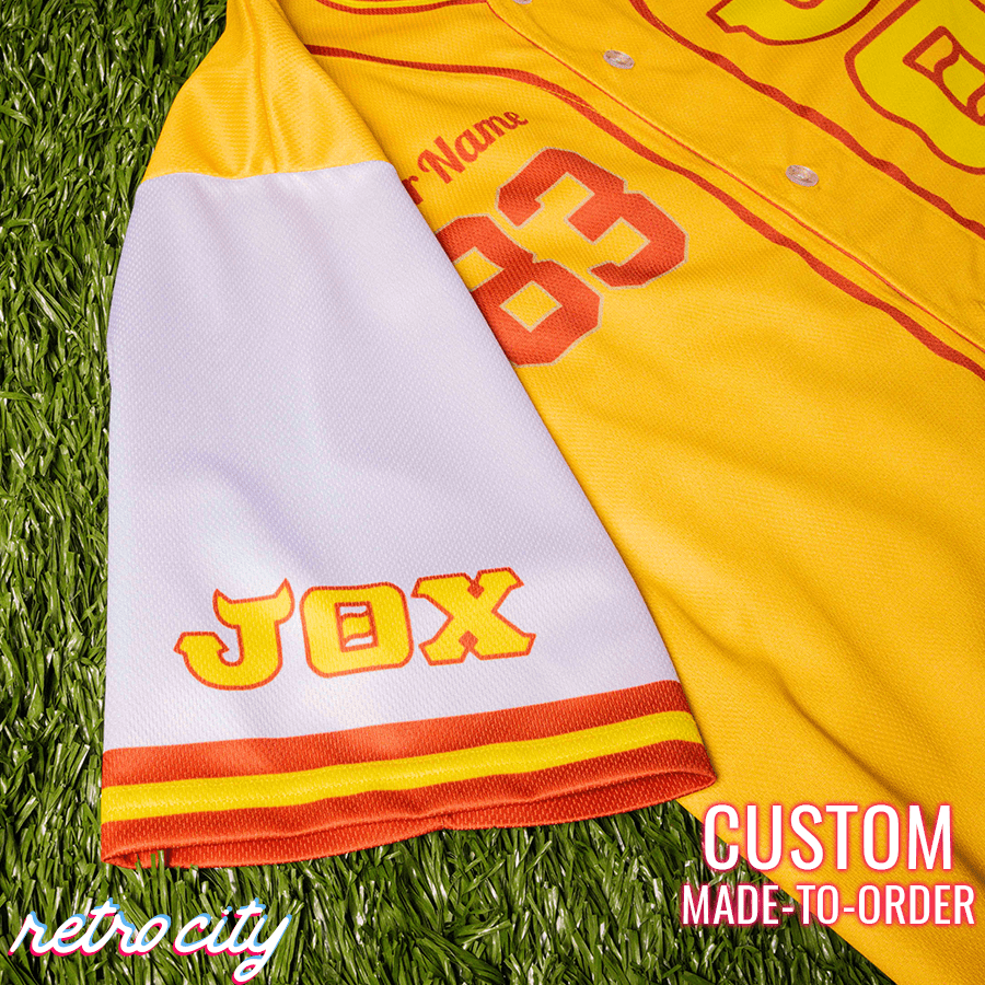 jaws theta chi jox monsters fraternity baseball jersey
