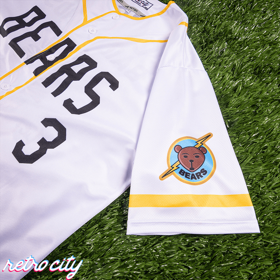 bad news bears custom baseball jersey, chicos bail bonds shirt, bad news bears jersey