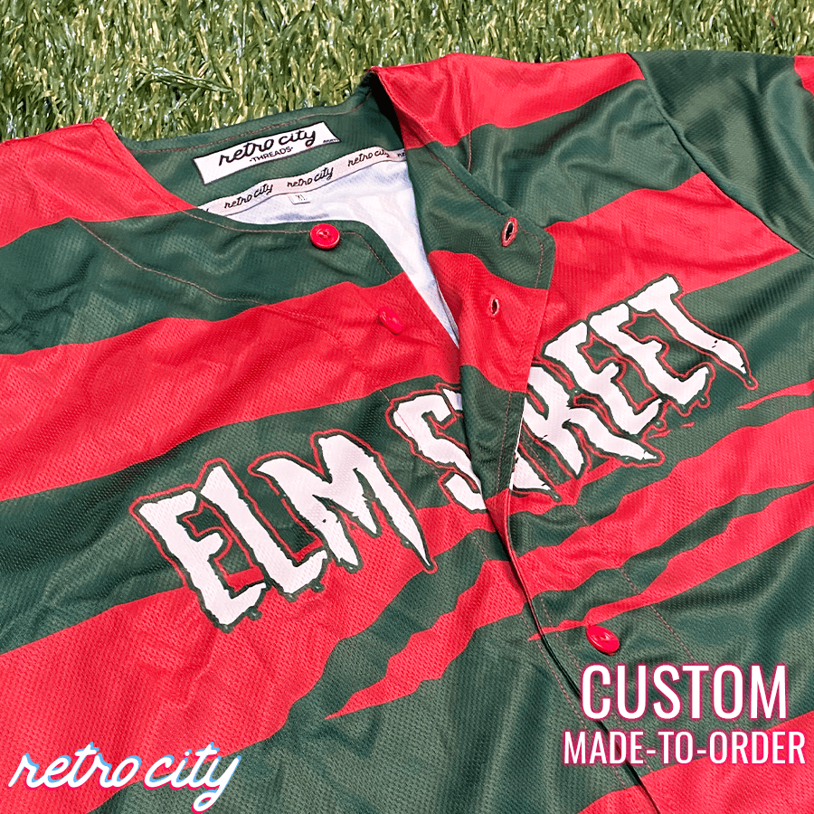 elm street sweet dreams custom baseball jersey