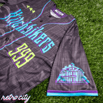 haunted mansion ride 'hitchhikers' full-button baseball fan jersey *in-stock*