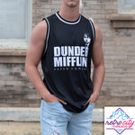 dunder mifflin the office custom basketball jersey